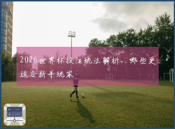 2026世界杯投注玩法解析，哪些更适合新手玩家